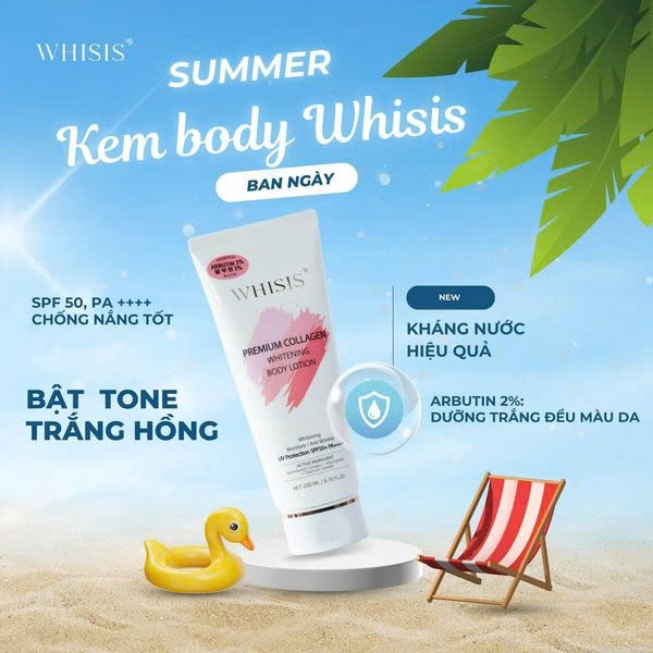 Ảnh Combo Dưỡng Thể Ngày&Đêm X2 Dưỡng Da Sáng Hồng Body Phiên Bản Nâng Cấp 300ml 1