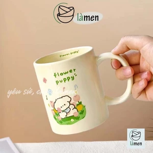 Cốc Sứ Uống Nước, Uống Sữa, Decor In Hình Dễ Thương CSU015