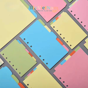 Giấy phân mục cho planner A4/B5/A5/A6/A7