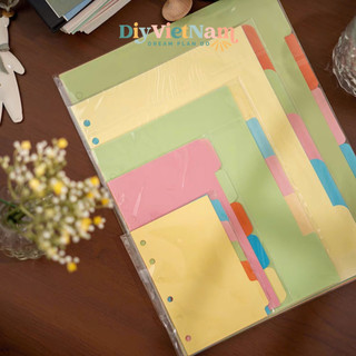 Giấy phân mục cho planner A4/B5/A5/A6/A7