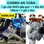 Combo GHẾ INOX AN TOÀN : 1 ghế ga INOX CAO CẤP xếp gọn + 1 dây đai 100cm + 1 gối 2 đầu đi xe máy cho bé