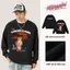 Ao Sweater Labubu RED EVIL Quỷ Lửa IN 6D Monsters Hottrend Form Unisex Vải Nỉ Chân Cua 350 Gsm - S05
