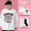 Ao Sweater Labubu STREET STYLE IN 6D Monsters Hottrend Form Unisex Vải Nỉ Chân Cua 350 Gsm Cao Cấp - S01