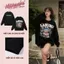Ao Sweater Labubu STREET STYLE IN 6D Monsters Hottrend Form Unisex Vải Nỉ Chân Cua 350 Gsm Cao Cấp - S01