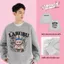 Ao Sweater Labubu STREET STYLE IN 6D Monsters Hottrend Form Unisex Vải Nỉ Chân Cua 350 Gsm Cao Cấp - S01