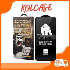 Kính cường lực KINGKONG WEKOME 009 màn hình full HD cho Iphone X XS XSM 11 12 13 14 15 16 Pro Plus Promax