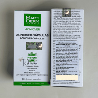 Thực Phẩm Bảo Vệ Sức Khỏe MartiDerm Acniover Capsules (60 viên)