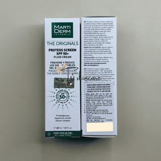 Kem Chống Nắng Phổ Rộng Toàn Diện Ngừa Lão Hóa, Phòng Chống Nám Quay Lại - MartiDerm The Originals Proteos Screen SPF50+