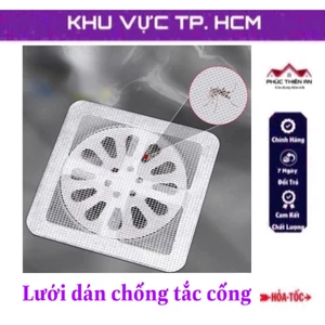 Set 10 miếng lưới dán chống tắc cống thông minh siêu tiện dụng