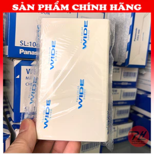 Mặt Bịt Ổ Điện Panasonic WEV68910SW – Mặt Che Kín Chính Hãng Dòng Wide, Nhựa Chống Cháy, Lắp Âm Tường