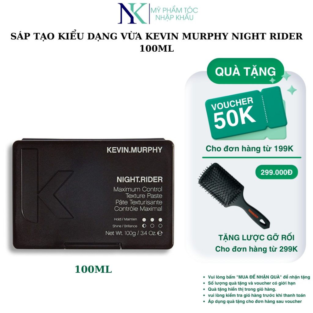 Sáp Tạo Kiểu Dạng Vừa Kevin Murphy Night Rider 100ml | Shopee Việt Nam