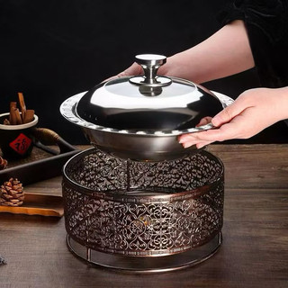 nồi inox chân cồn nồi hấp YunZun
