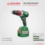 Máy Khoan Pin AKUZA K1 PRO Đầu Auto Lock 13mm - Khoan pin Không Chổi Than 2 pin 15 cell cao cấp bảo hành chính hãng — ảnh 6