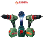 Máy Khoan Pin AKUZA K1 PRO Đầu Auto Lock 13mm - Khoan pin Không Chổi Than 2 pin 15 cell cao cấp bảo hành chính hãng — ảnh 7