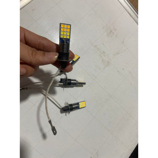 Bóng led H3, bóng đèn led H3 điện 12v,24v