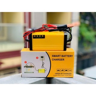 Sạc Bình Ắc Quy Xe Máy, Loa Kẹo Kéo 12V 30Ah - Sạc Chuyên Dụng Cho Acquy (hàng tốt)