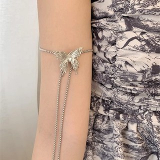 Vòng Choker Hình Bướm Dây Kéo 3 Trong 1 Đeo Cổ, Eo, Bắp Tay (Điều Chỉnh Được Kích Cỡ) N282