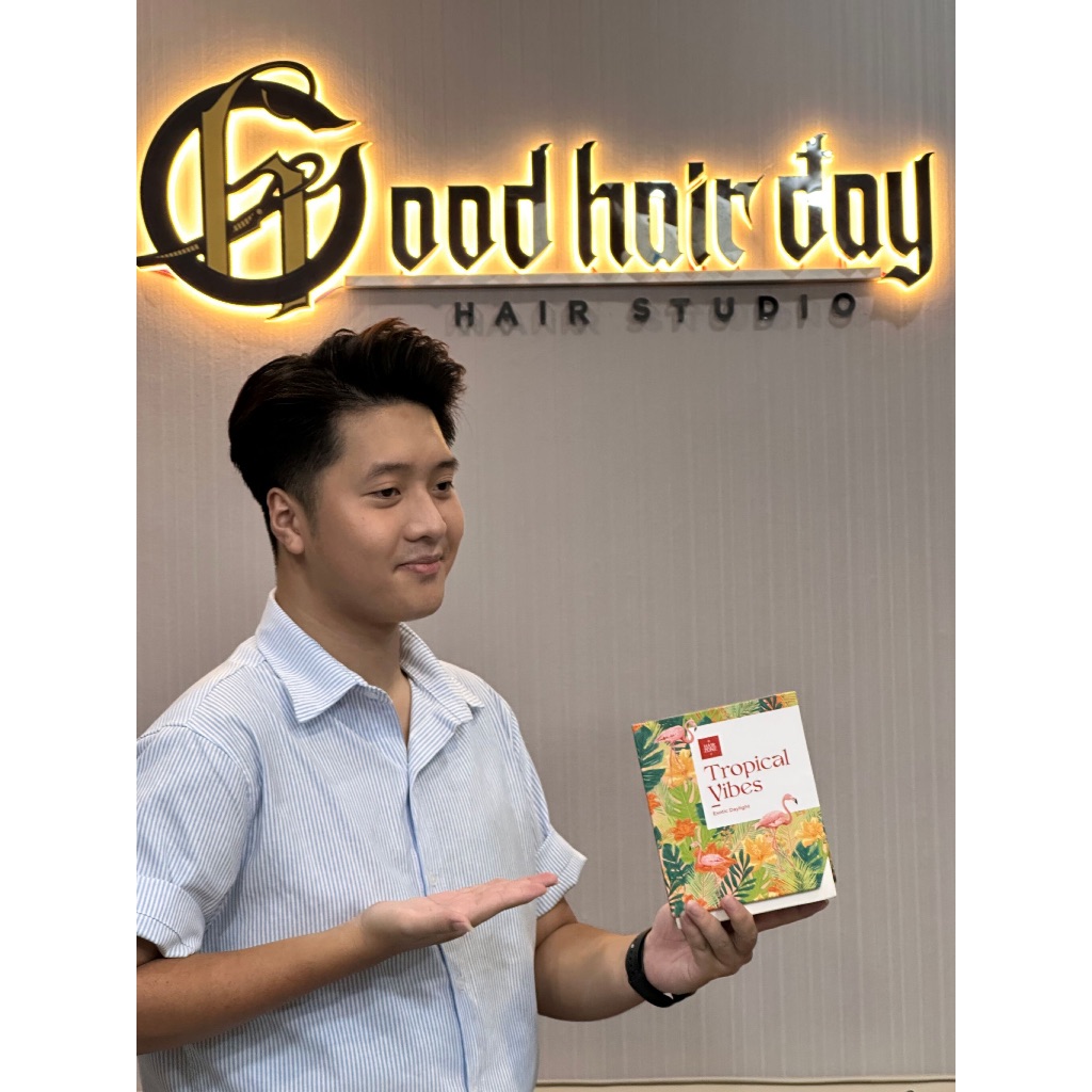 Tropical vibes 2024 Original Clay hương nước hoa phiên bản Exotic Daylight sáp vuốt tóc nam Hairzone