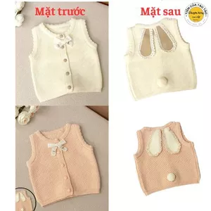 Gile len thỏ QCCC cho bé gái phong cách hàn quốc