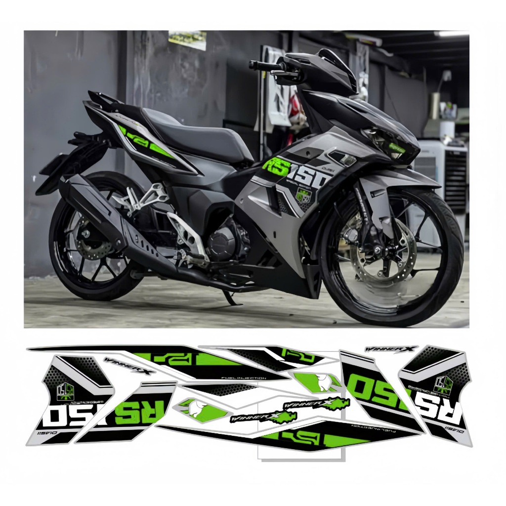 Tem rời WINNER V3, cao cấp, chất liệu in 3 lớp PPF, chống nước, không phai màu, nhãn dán.