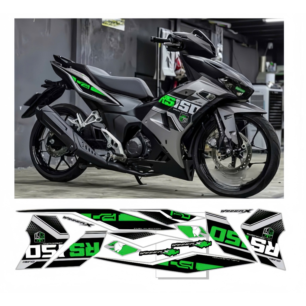 Tem rời WINNER V3, cao cấp, chất liệu in 3 lớp PPF, chống nước, không phai màu, nhãn dán.