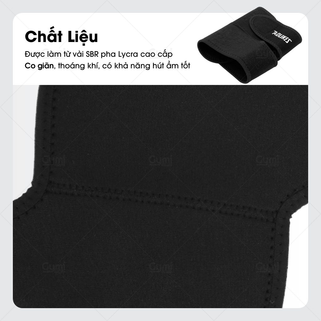 [1 Đôi] Dán Khuỷu Tay Aolikes A-7646 - Bảo Vệ Khuỷu Tay Cao Cấp Chính Hãng - AL7646