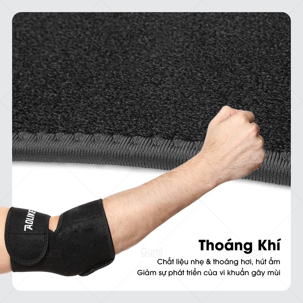 [1 Đôi] Dán Khuỷu Tay Aolikes A-7646 - Bảo Vệ Khuỷu Tay Cao Cấp Chính Hãng - AL7646
