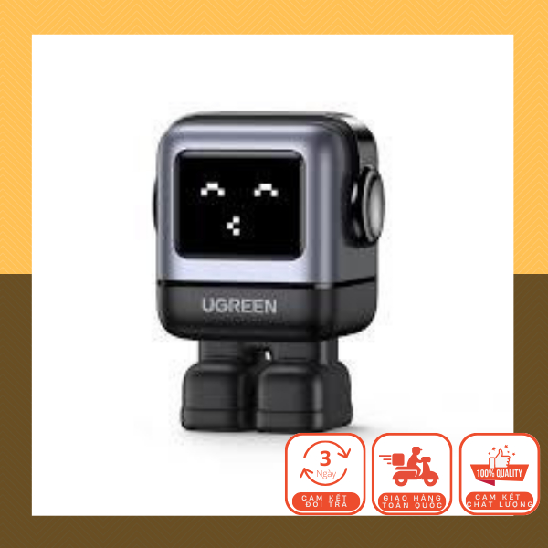 Sạc Nhanh 30W Ugreen Robogan Mini CD359 Hình Robot, 1 Cổng Type-C, 30W ...