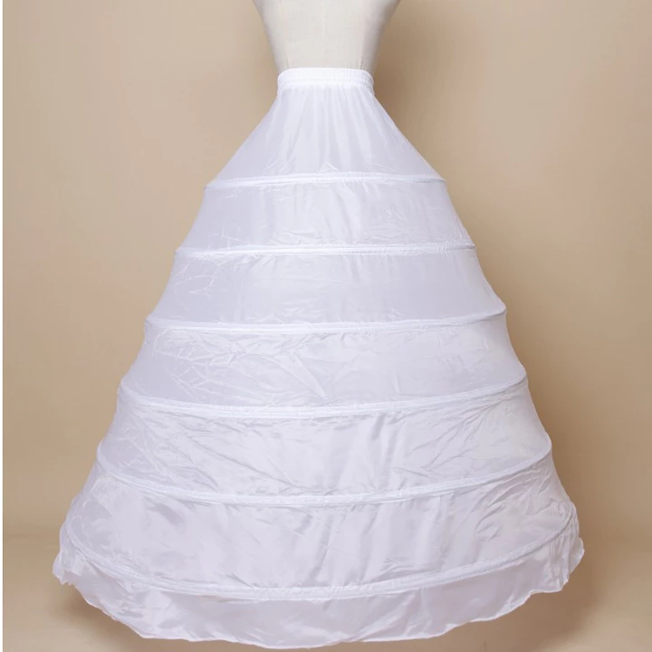 Tùng Váy Cô Dâu 6 Tầng phồng mặc trong váy cô dâu chuyên dùng cho váy cưới vừa, khung chắc chắn