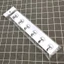 THANH 6 MÓC TREO TƯỜNG INOX, Thanh Kim Loại Dán Tường 6 Móc Treo Đồ - MA: MOCTREODO