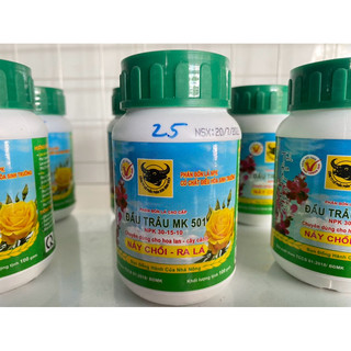 PHÂN BÓN LÁ ĐẦU TRÂU MK 501 (Nảy chổi, ra lá) - Hũ 100 gram