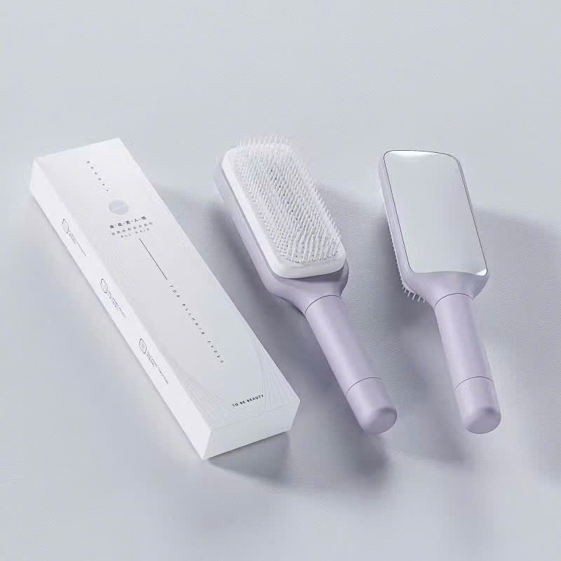 Lược chải tóc, lược xoay tự động làm sạch tóc,  LƯỢC CHẢI TÓC GỠ RỐI TỰ XOAY - LUOCGOROI8