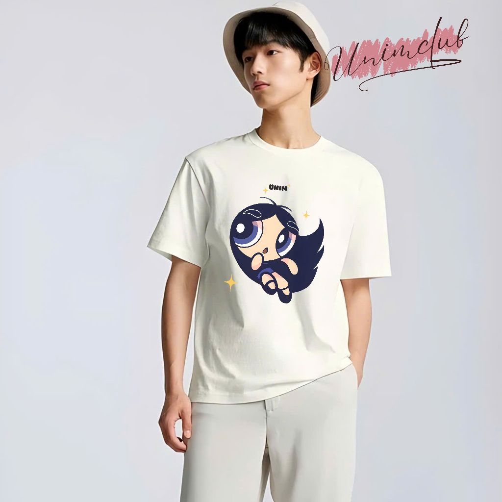 Áo Thun PowerPuff Girl Form Unisex Cô Gái Siêu Nhân Cá Tính Đáng Yêu Vải Cotton Cao Cấp 250Gsm Mềm Mịn - APGP