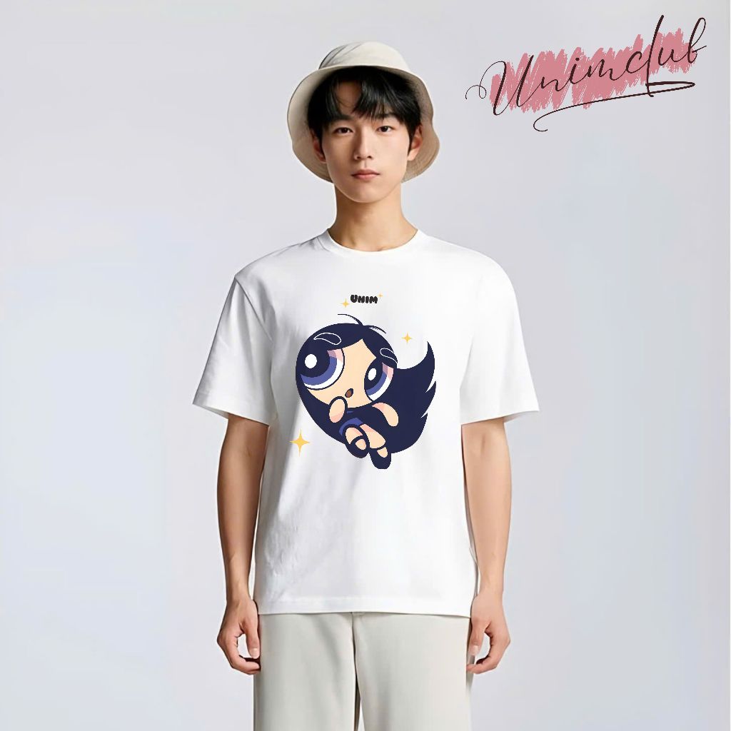 Áo Thun PowerPuff Girl Form Unisex Cô Gái Siêu Nhân Cá Tính Đáng Yêu Vải Cotton Cao Cấp 250Gsm Mềm Mịn - APGP