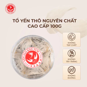 100g Yến Thô Nguyên chất Yến Sào Nguyên tổ chưa qua tinh chế giàu dinh dưỡng