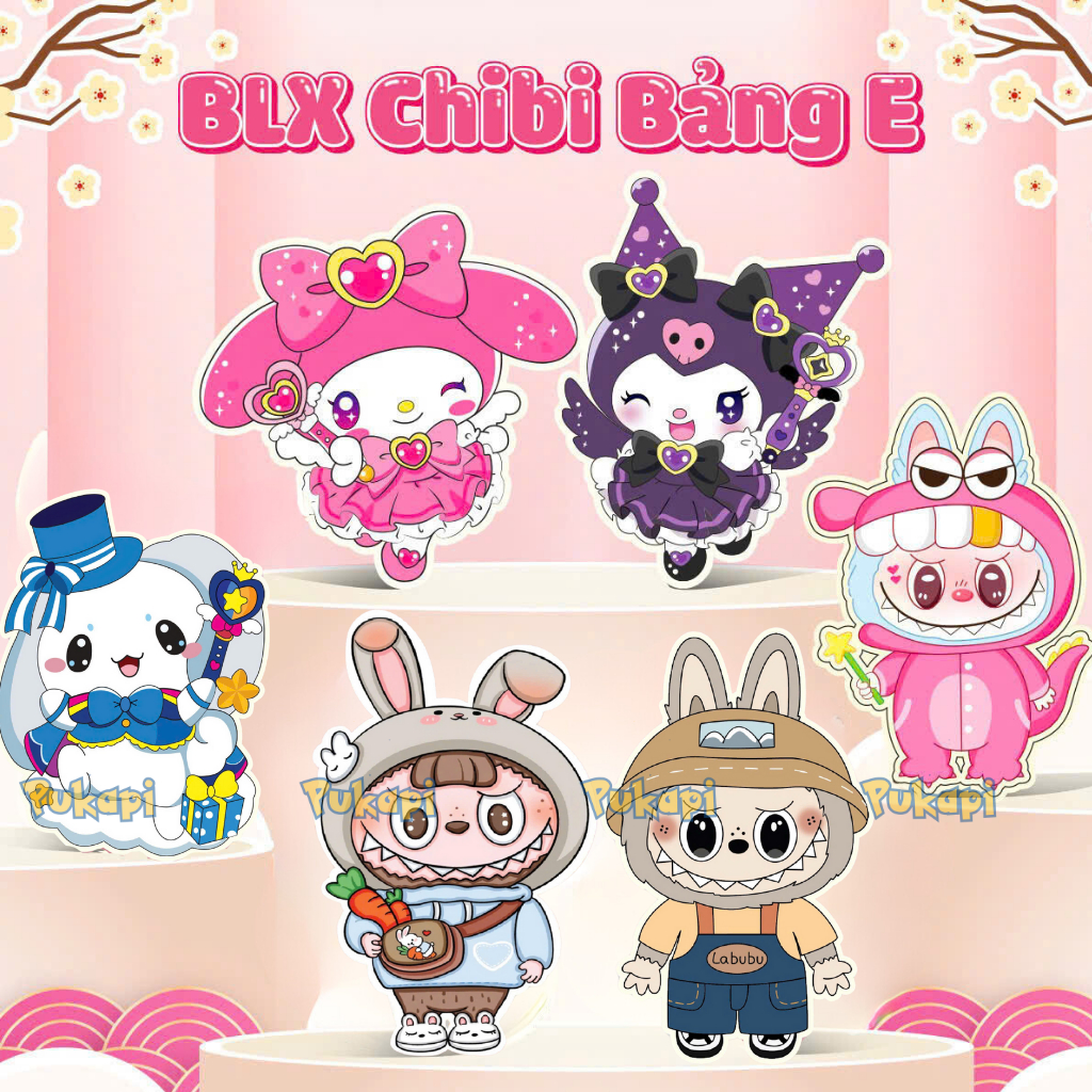 Combo 300 Lì Xì Chibi Hình Ngựa Hoạt Hình Phản Quang Chi Bi Chi Pi Tết 2026 Giá Rẻ Đa Dạng Mẫu-Đồ Chơi Cho Bé PUKAPI