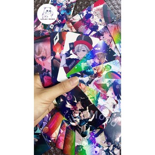 sẵn Gacha 1-2 Card laser blink theo bộ truyện/game/idol đã mua