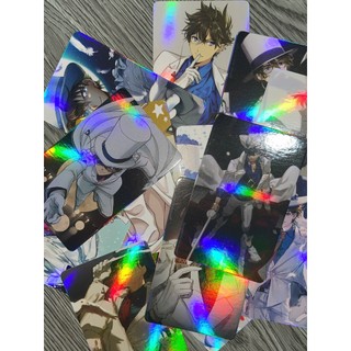 sẵn Gacha 1-2 Card laser blink theo bộ truyện/game/idol đã mua