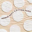 Bông tẩy trang Horus Soft Cotton Pads 120 pads - bông tẩy trang cotton mềm mịn, không xơ xù