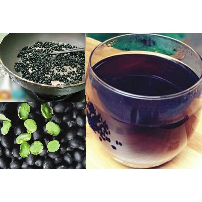 1KG ĐẬU ĐEN XANH LÒNG  HẠT TO NGUYÊN HẠT HÀNG CHUẨN ĐẸP _ XANH LÒNG 100%_ Đỗ đen xanh lòng  đậu đen xanh lòng