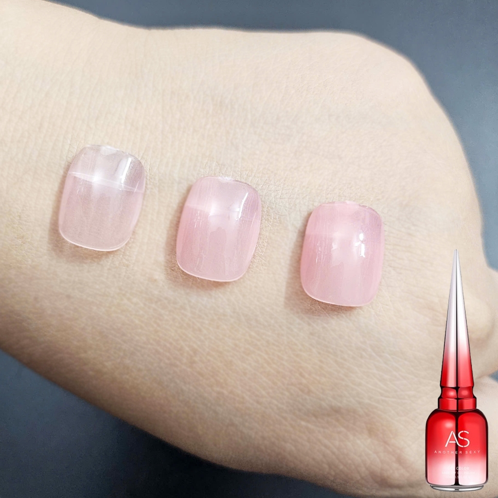 Sơn gel AS thạch hồng BX4 thạch trong chai 15ml