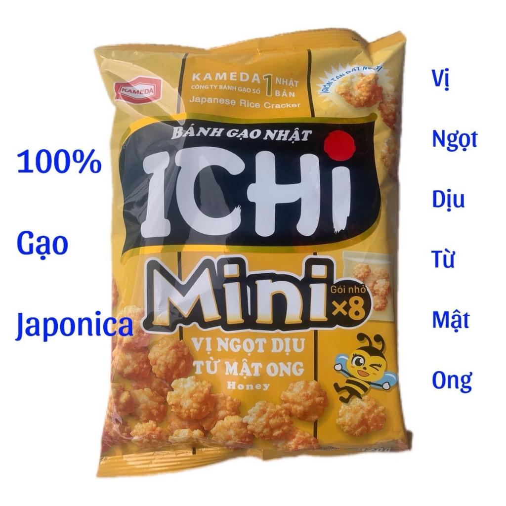 Bánh gạo Nhật Ichi Mini vị ngọt dịu từ mật ong - 8 gói nhỏ | Shopee ...