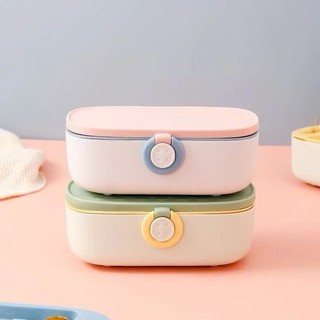 Hộp dụng cụ may vá gia đình khâu quần áo gia công tiện lợi,  Hộp Kim Chỉ Và Dụng Cụ May Vá Gấp Gọn, BỘ KIM CHỈ ĐA SẮC