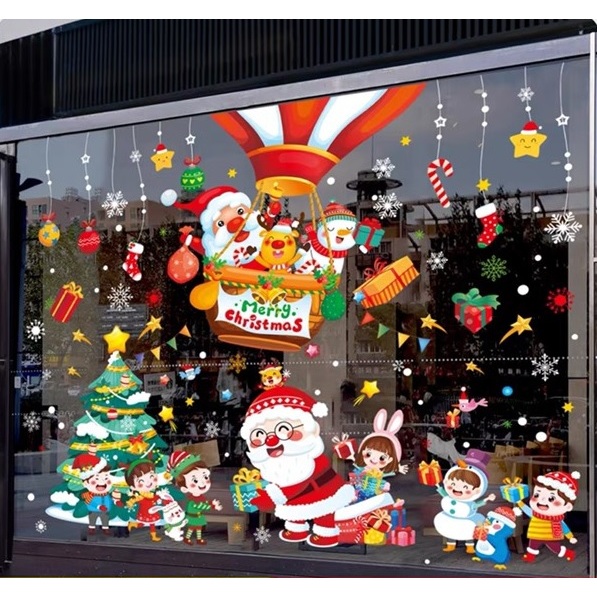 Decal dán tường Trang trí Noel - Giáng sinh (nhiều mẫu)