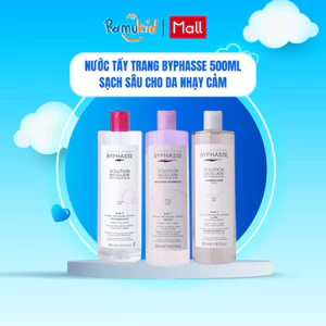Nước tẩy trang BYPHASSE tẩy trang sạch sâu cho da nhạy cảm 500ml