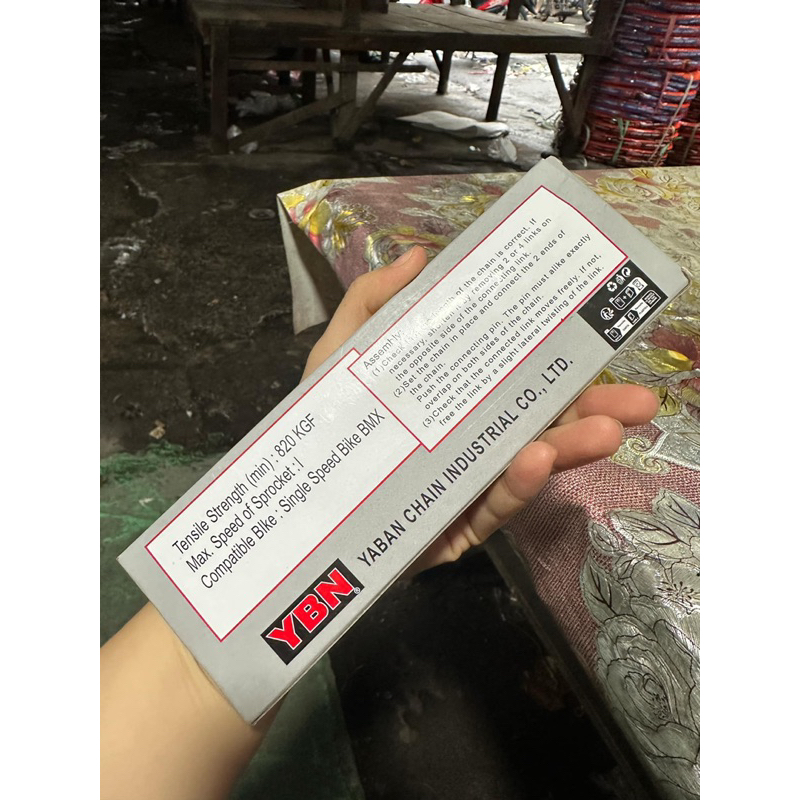 Sên Xe Đạp Học Sinh/Trẻ Em YBN D410-104L 1 Speed FULL BOX