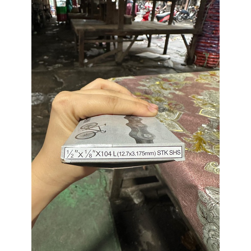 Sên Xe Đạp Học Sinh/Trẻ Em YBN D410-104L 1 Speed FULL BOX