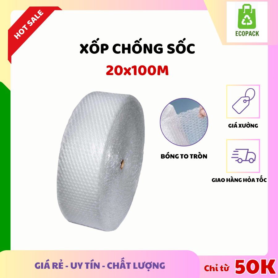 [TẶNG KÈM NGẪU NHIÊN] Xốp Chống Sốc