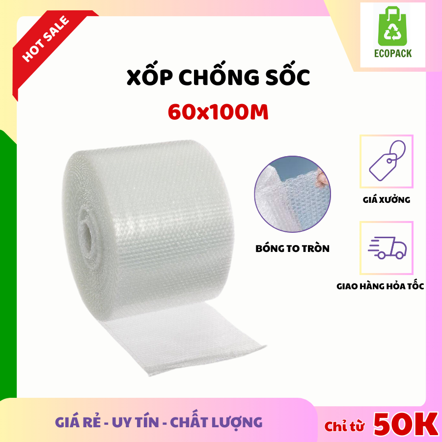 [TẶNG KÈM NGẪU NHIÊN] Xốp Chống Sốc