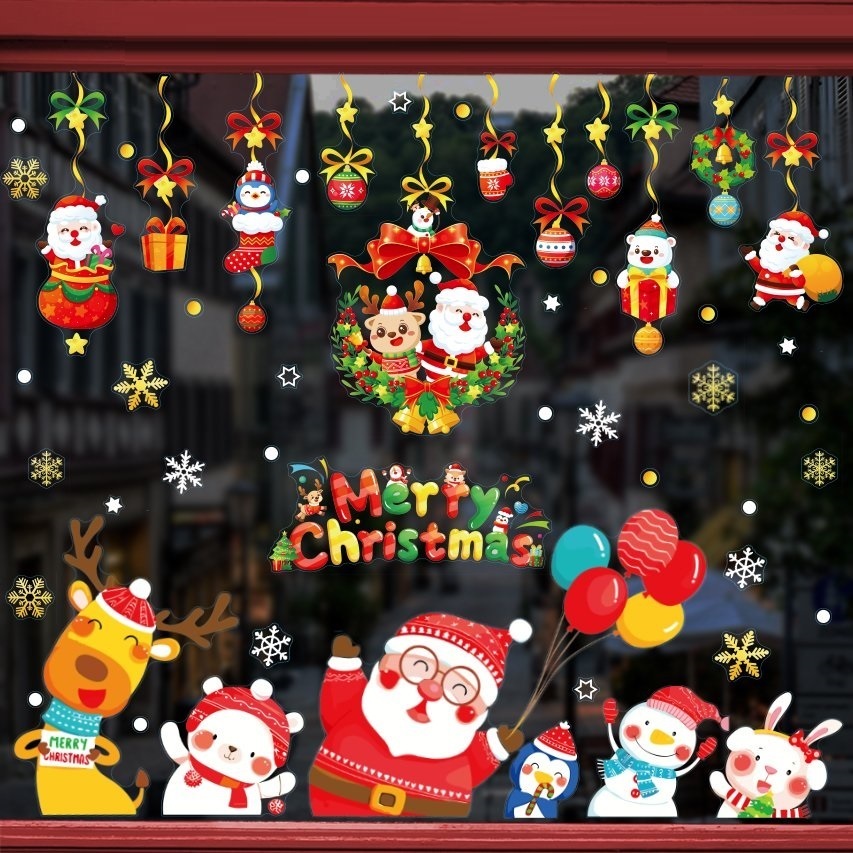 [NOEL MỚI NHẤT] Decal dán tường Trang trí Noel - Giáng sinh